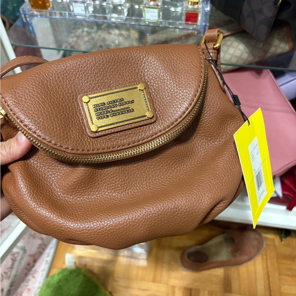 Marc By Marc Jacobs Brown re-edition mini natasha Crossbody Bag